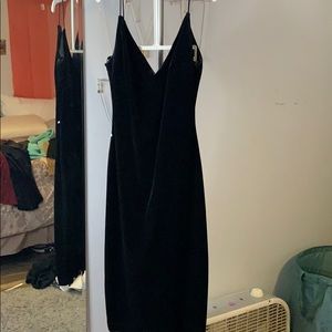 Black Velvet Dress